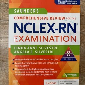 Saunders Comprehensive Review for the NCLEX-RN Examination - Orange/Green/Blue